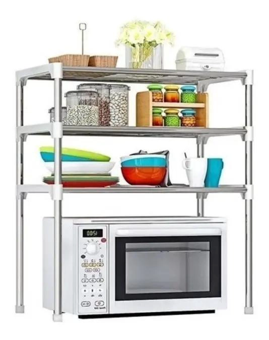ORGANIZADOR AJUSTABLE DE COCINA Y BAÑO CON 3 NIVELES - 2