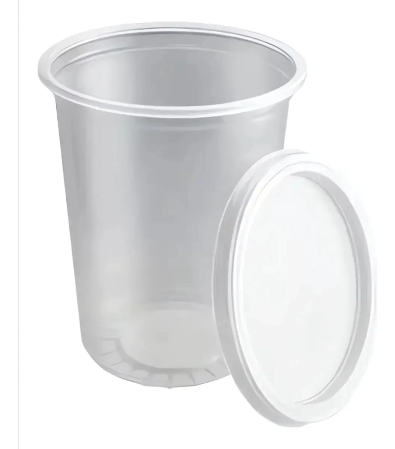 ORGANIZADORES DE PLASTICO REDONDOS DE 1L PARA ALMACENAMIENTO - 1