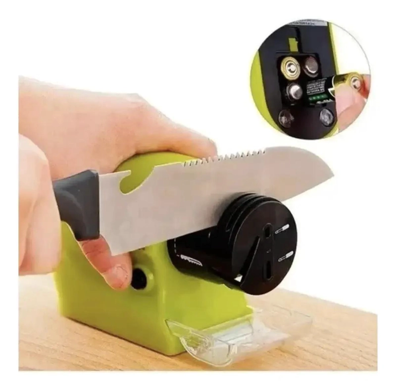 AFILADOR ELE CTRICO MULTIPLE PARA CUCHILLOS Y TIJERAS CON RANURAS ESPECIALIZADAS - 6