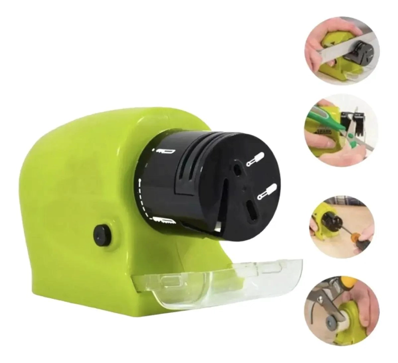 AFILADOR ELE CTRICO MULTIPLE PARA CUCHILLOS Y TIJERAS CON RANURAS ESPECIALIZADAS - 8