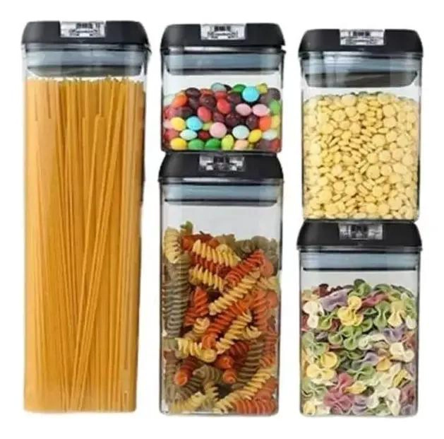 SET DE ENVASES HERME TICOS PARA ALMACENAMIENTO DE ALIMENTOS - 1
