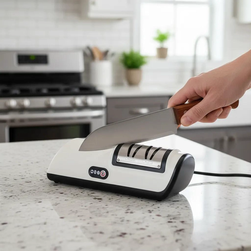 AFILADOR MULTIFUNCIONAL COMPACTO PARA CUCHILLOS DE COCINA - 1