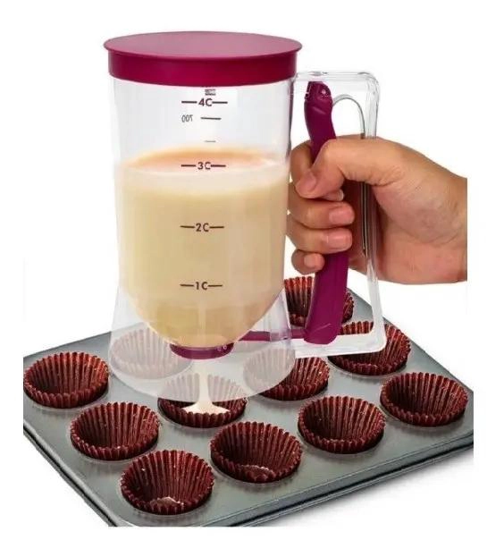 DISPENSADOR PARA MASAS LIQUIDAS CON CAPACIDAD DE 900ML Y DISEÑO ERGONOMICO - 1