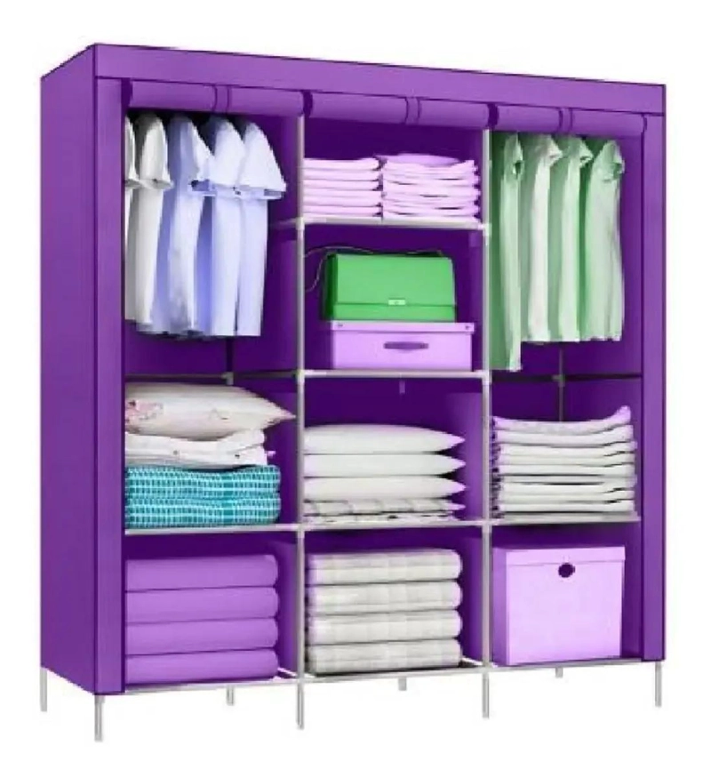 ROPERO ARMABLE ORGANIZADOR DE ROPA PARA HOGAR Y DORMITORIO - 2