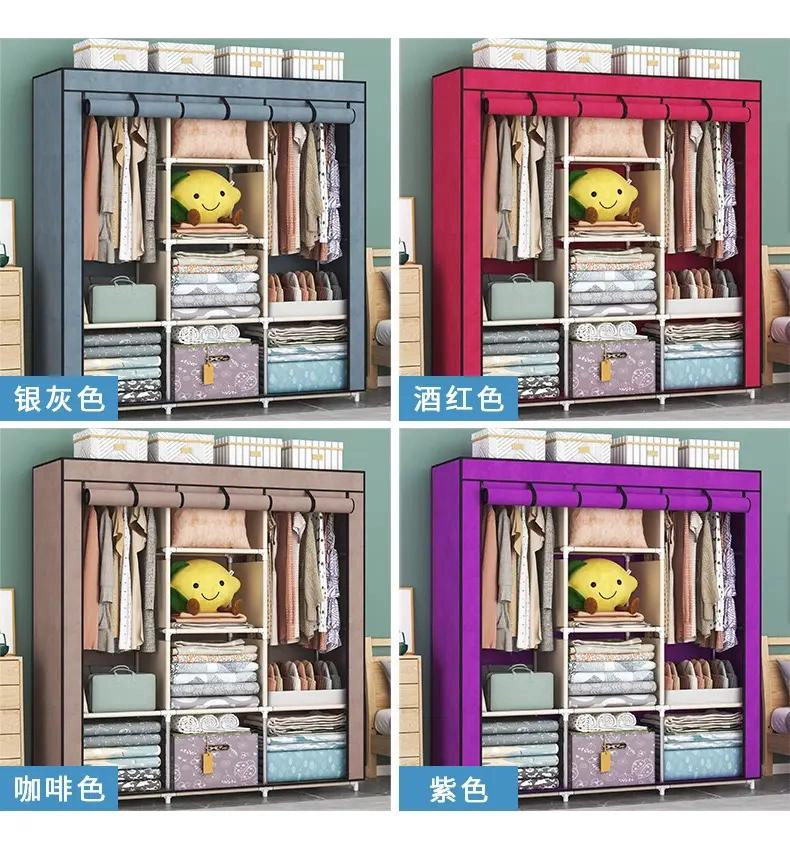 ROPERO ARMABLE ORGANIZADOR DE ROPA PARA HOGAR Y DORMITORIO - 3
