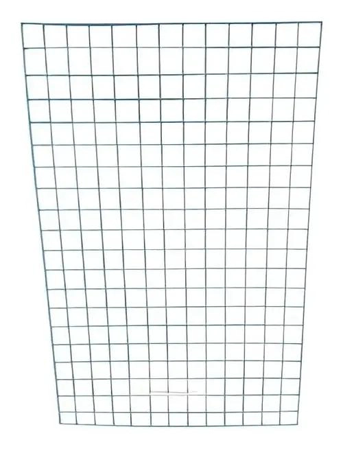 MALLA METALICA EXHIBIDORA DE ROPA Y ACCESORIOS 120X60 CM - 3