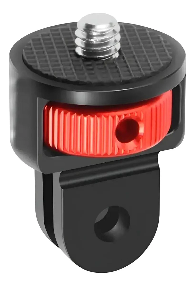 ADAPTADOR GIRATORIO 360° PARA CAMARAS DEPORTIVAS Y TRIPODES - 1