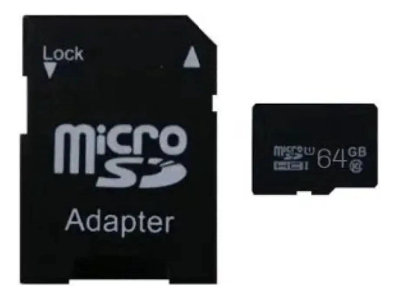 TARJETA MICRO SD DE 64 GB CON ADAPTADOR SD PARA DISPOSITIVOS - 1