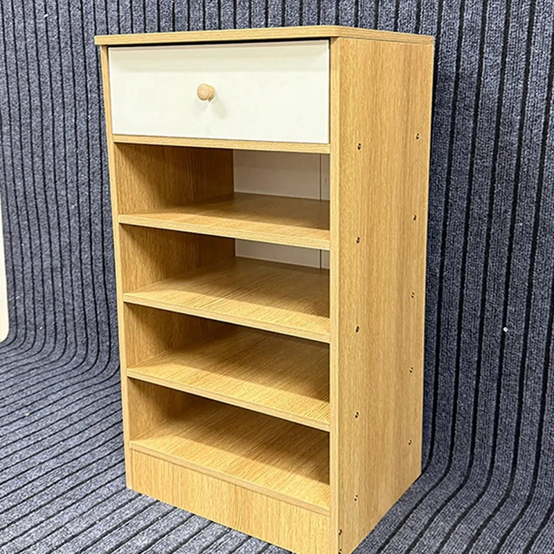 ZAPATERO ORGANIZADOR NORDICO DE 5 NIVELES CON CAJON 40X32X79CM - 6