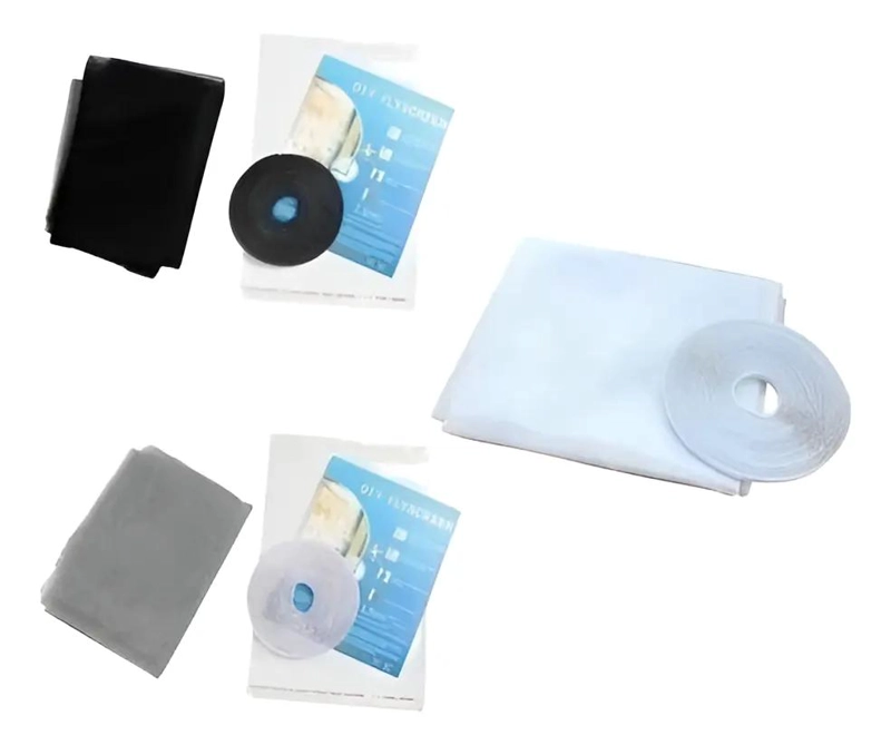 PACK DE 2 CORTINAS MOSQUITERAS CON VELCRO PARA INSECTOS - 2