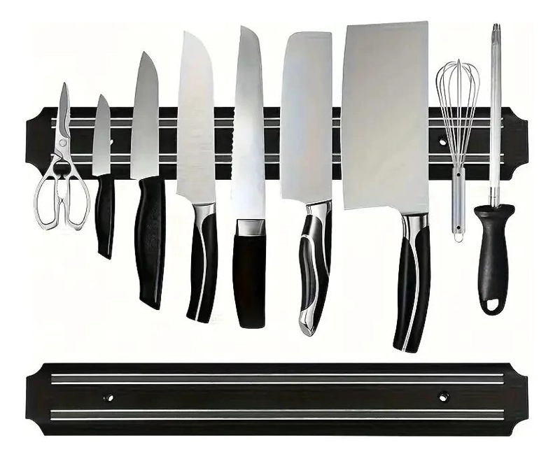 SOPORTE MAGNE TICO PARA CUCHILLOS DE COCINA 33CM - 1