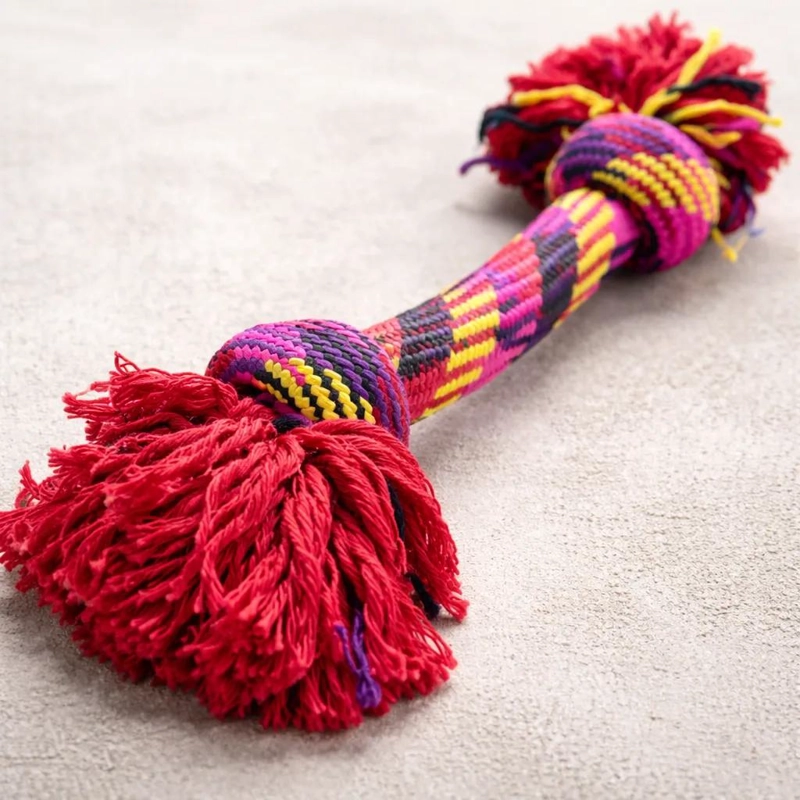 JUGUETE DE CUERDA RESISTENTE PARA PERROS GRANDES Y ACTIVOS - 3