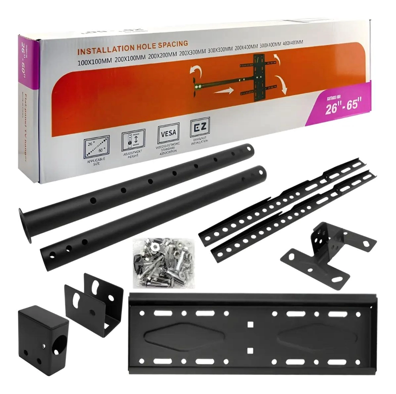 SOPORTE DE TV PARA TECHO DE 26 A 65 PULGADAS CON INCLINACION - 1