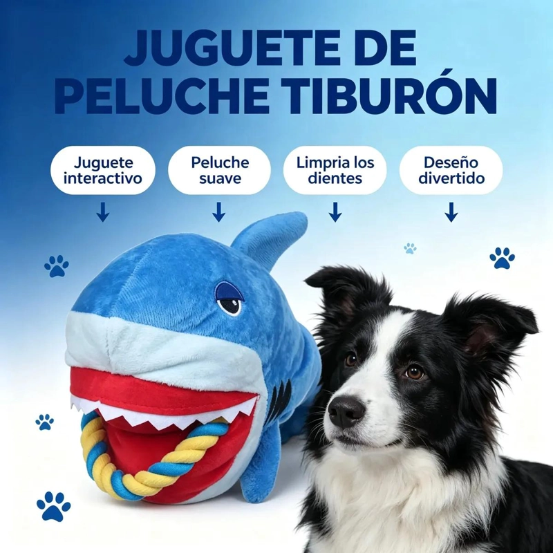 TITERE INTERACTIVO DE MANO PARA PERROS CON CUERDA RESISTENTE - 3