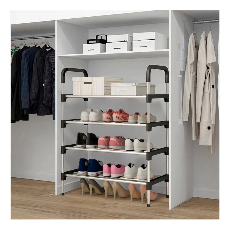ORGANIZADOR DE ZAPATOS ARMABLE PARA 15 PARES CON ESTANTES - 2