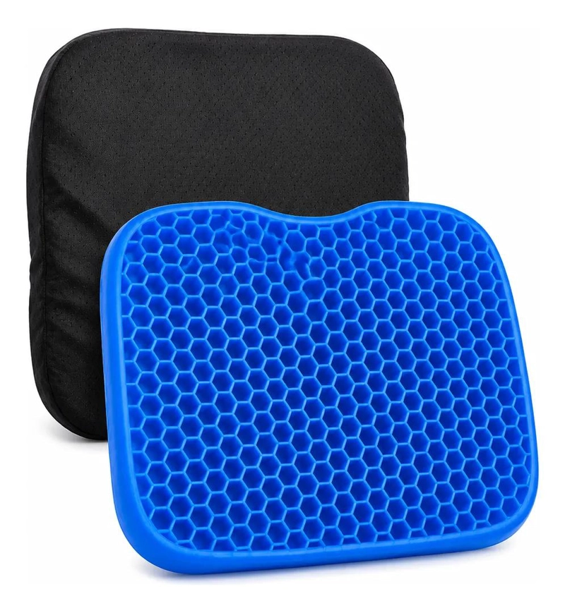 COJIN GEL ERGONOMICO PARA ALIVIO DE PRESION EN SILLAS - 1