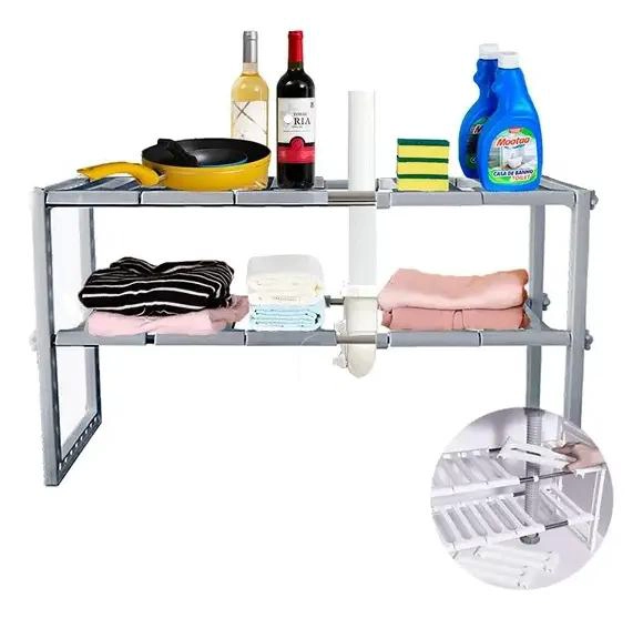 ESTANTE ORGANIZADOR MULTIUSO PARA COCINA Y HOGAR - 6