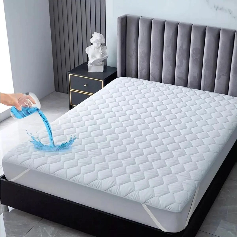 PROTECTOR DE COLCHON IMPERMEABLE PARA CAMA 2 PLAZAS - 2