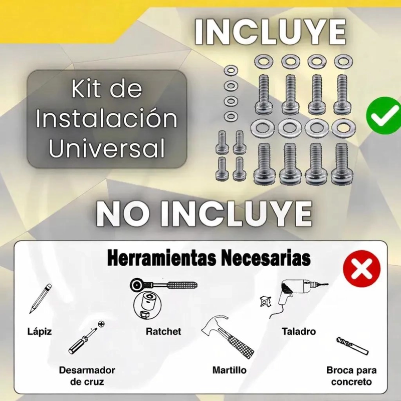 SOPORTE DE TV CON INCLINACION PARA PANTALLAS DE 23 A 65 PULGADAS - 7