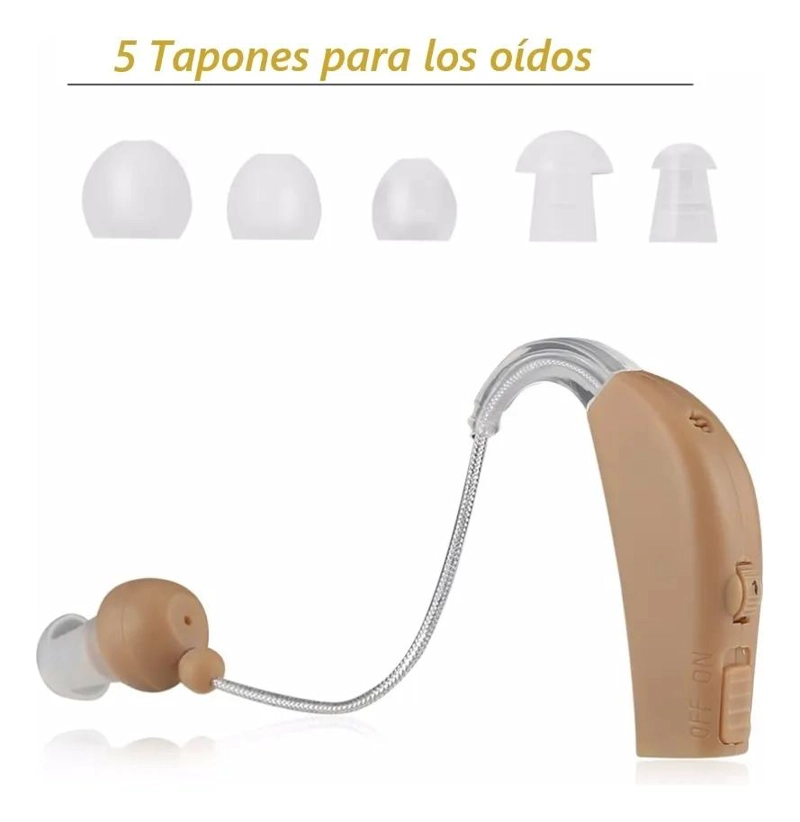 AUDIFONO AMPLIFICADOR RECARGABLE PARA MEJORAR LA AUDICION - 1