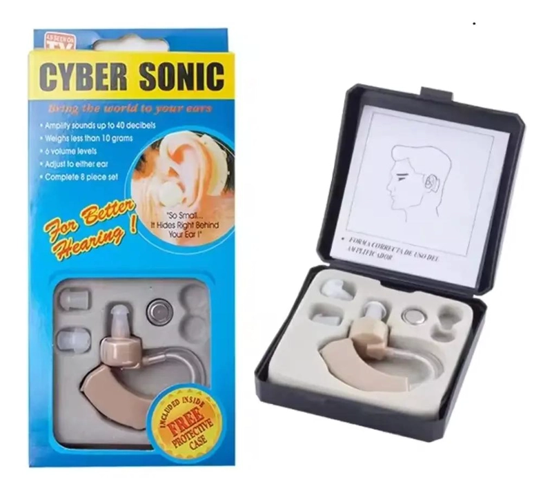 AUDIFONOS AMPLIFICADORES DE SONIDO ERGONOMICOS Y DISCRETOS - 1