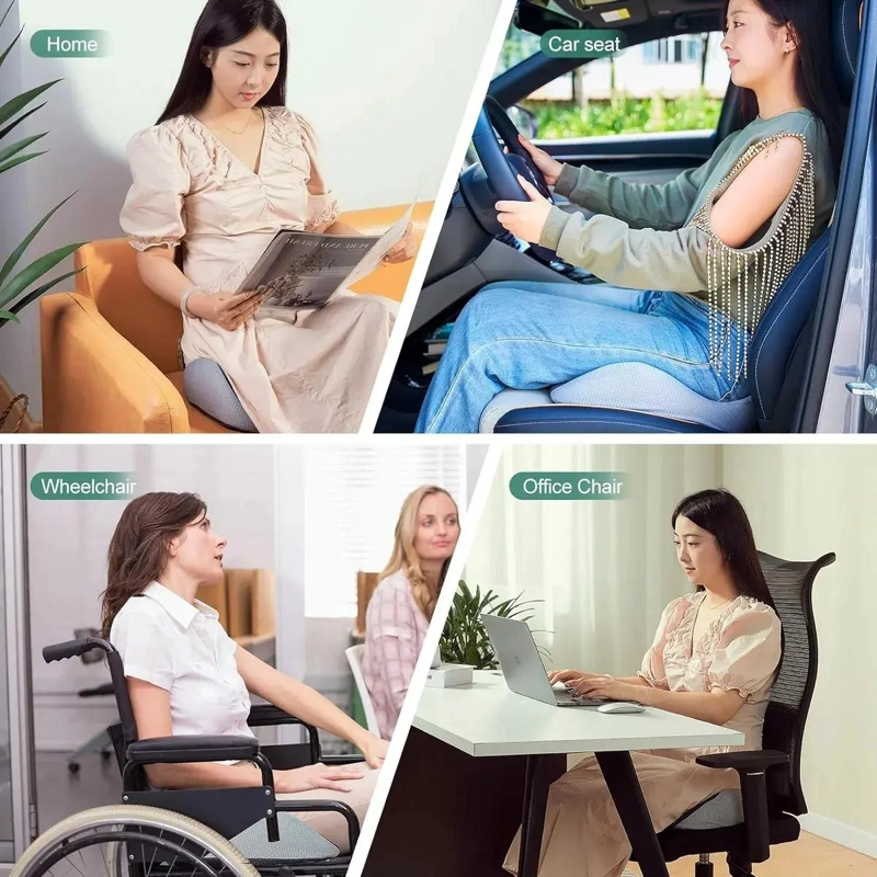 COJIN ERGONOMICO PARA SILLA DE OFICINA Y COCHE - 3