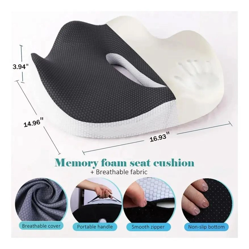 COJIN ERGONOMICO PARA SILLA DE OFICINA Y COCHE - 4
