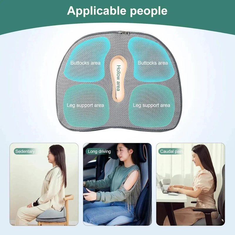 COJIN ERGONOMICO PARA SILLA DE OFICINA Y COCHE - 6