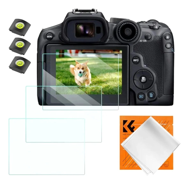 PROTECTOR DE PANTALLA DE VIDRIO TEMPLADO PARA CAMARAS CANON R6 R7 - 1
