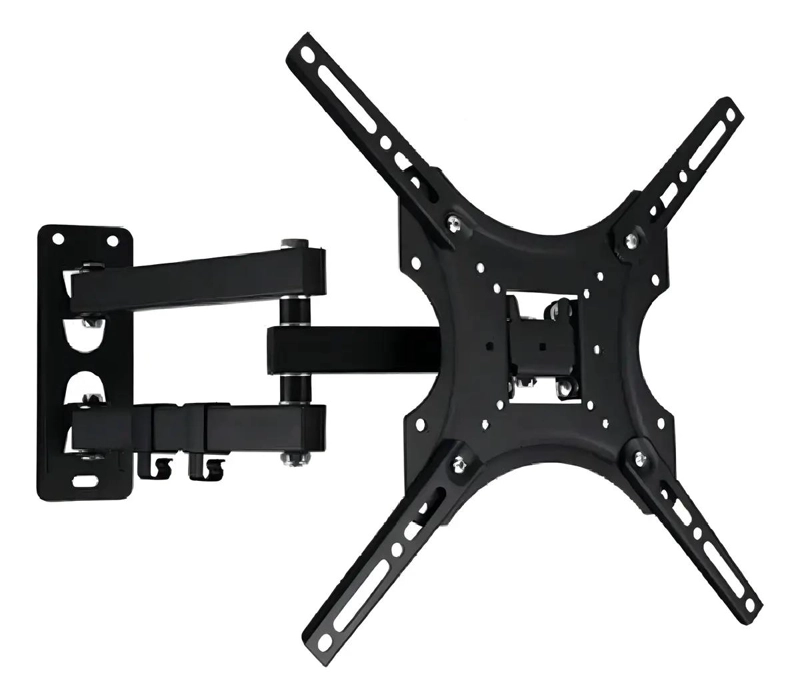 SOPORTE ARTICULADO PARA TV DE 14 A 55 PULGADAS COLOR NEGRO - 1