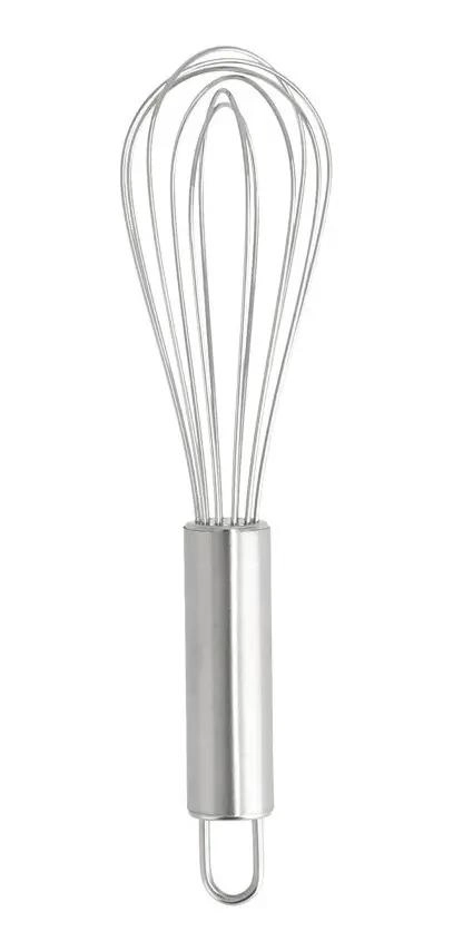 BATIDOR MEZCLADOR MANUAL DE ACERO INOXIDABLE PARA COCINA - 1