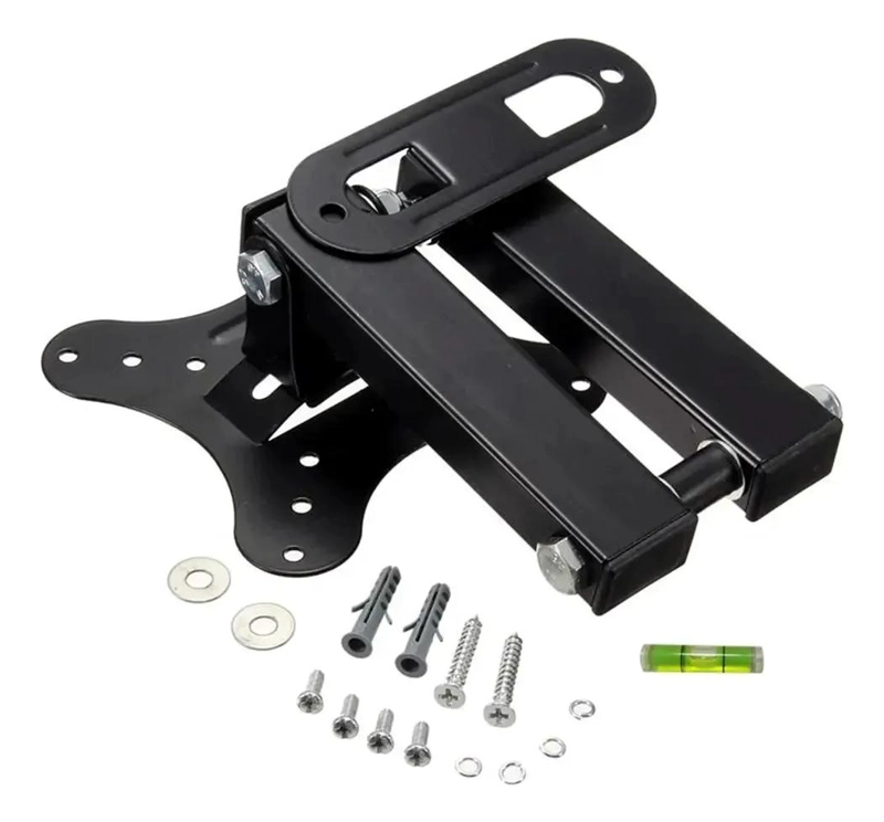 SOPORTE MOVIL PARA TV Y MONITOR DE 10 A 32 PULGADAS EN COLOR NEGRO - 10