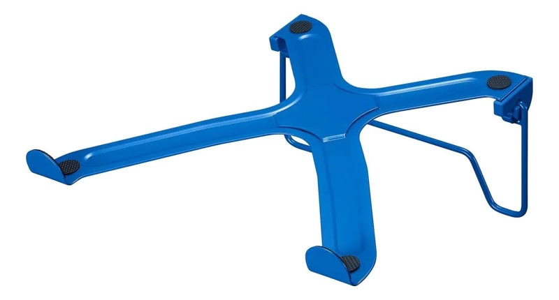 SOPORTE PLEGABLE PARA NOTEBOOK DE ACERO AZUL - 1