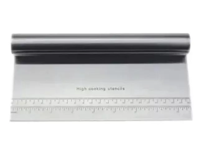 ESPATULA ALISADORA DE ACERO INOXIDABLE PARA PASTELES Y MASAS 21 CM - 1