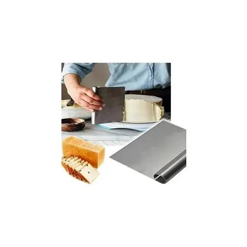 ESPATULA ALISADORA DE ACERO INOXIDABLE PARA PASTELES Y MASAS 21 CM - 3