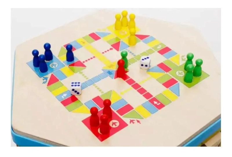 CUBO DE MADERA MONTESSORI EDUCATIVO PARA NIÑOS DE 6 LADOS - 5