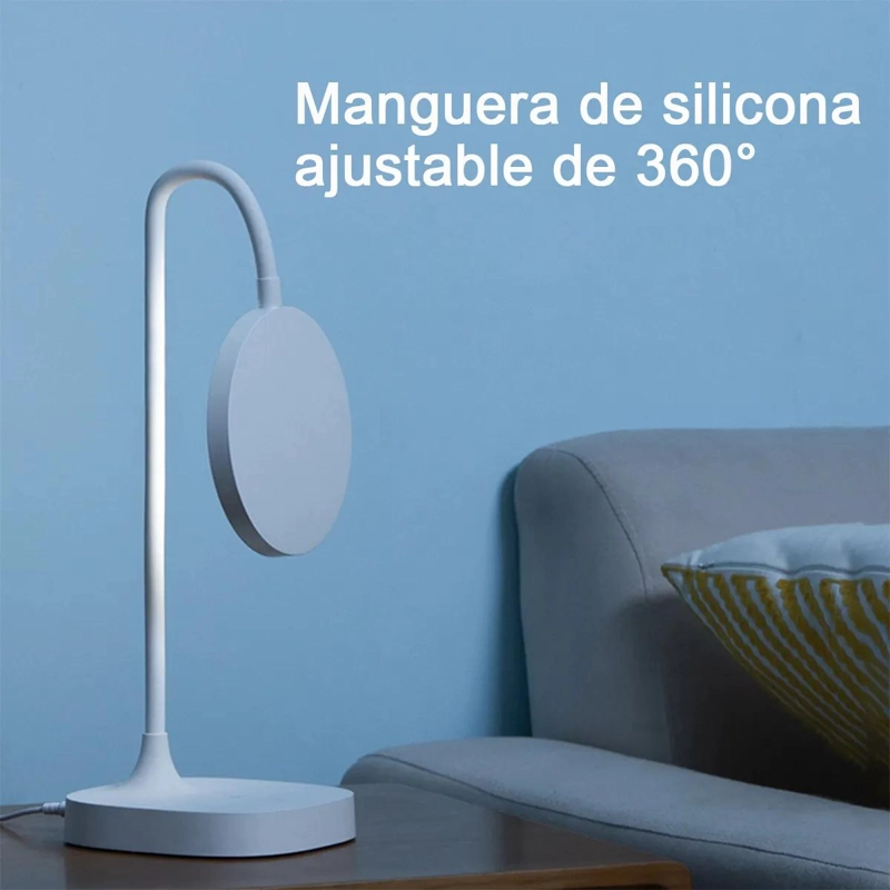 LAMPARA DE ESCRITORIO LED PORTATIL CON LUZ NATURAL Y USB - 4