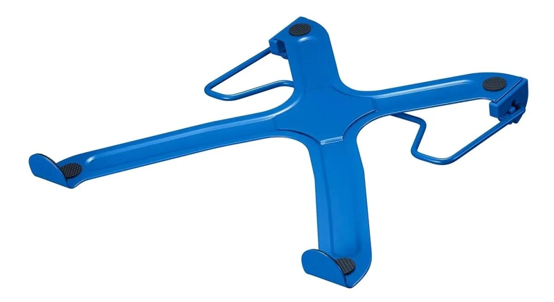 SOPORTE PLEGABLE PARA NOTEBOOK DE ACERO COLOR AZUL - 2