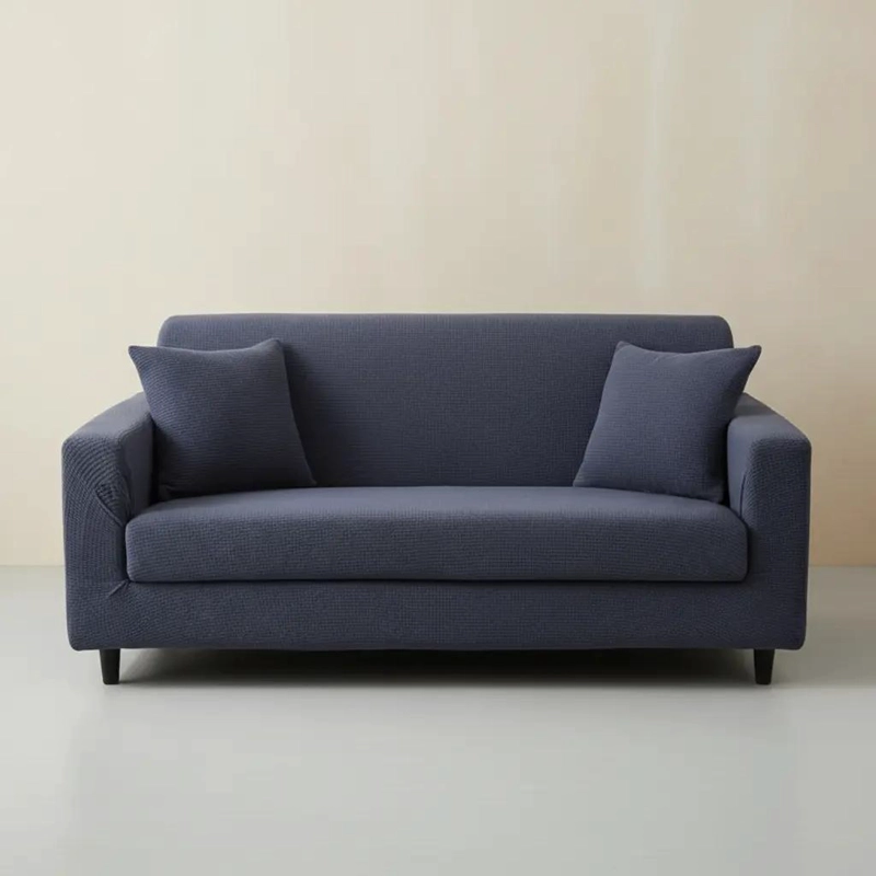 FUNDA PROTECTORA PARA SOFA DE 2 CUERPOS CON ESTILO - 6