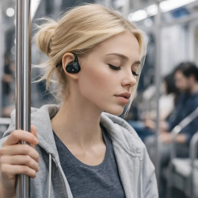 AUDIFONOS BLUETOOTH IMPERMEABLES PARA DEPORTISTAS CON SONIDO POTENTE - 4