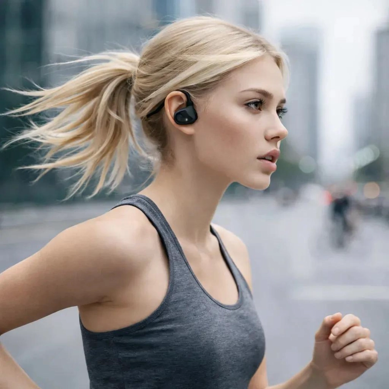 AUDIFONOS BLUETOOTH IMPERMEABLES PARA DEPORTISTAS CON SONIDO POTENTE - 6
