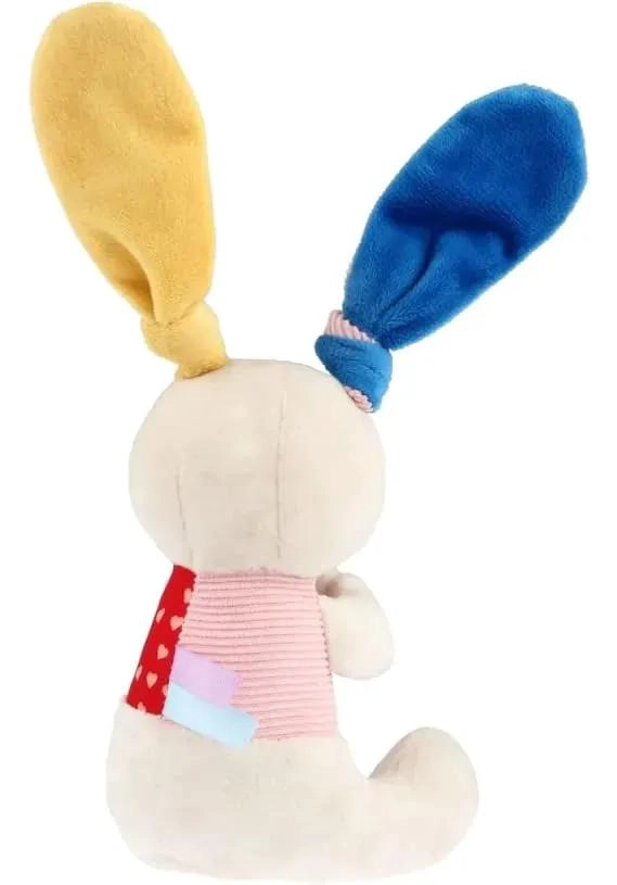 JUGUETE DE PELUCHE CONEJO CON ANILLO TPR PARA PERROS - 2