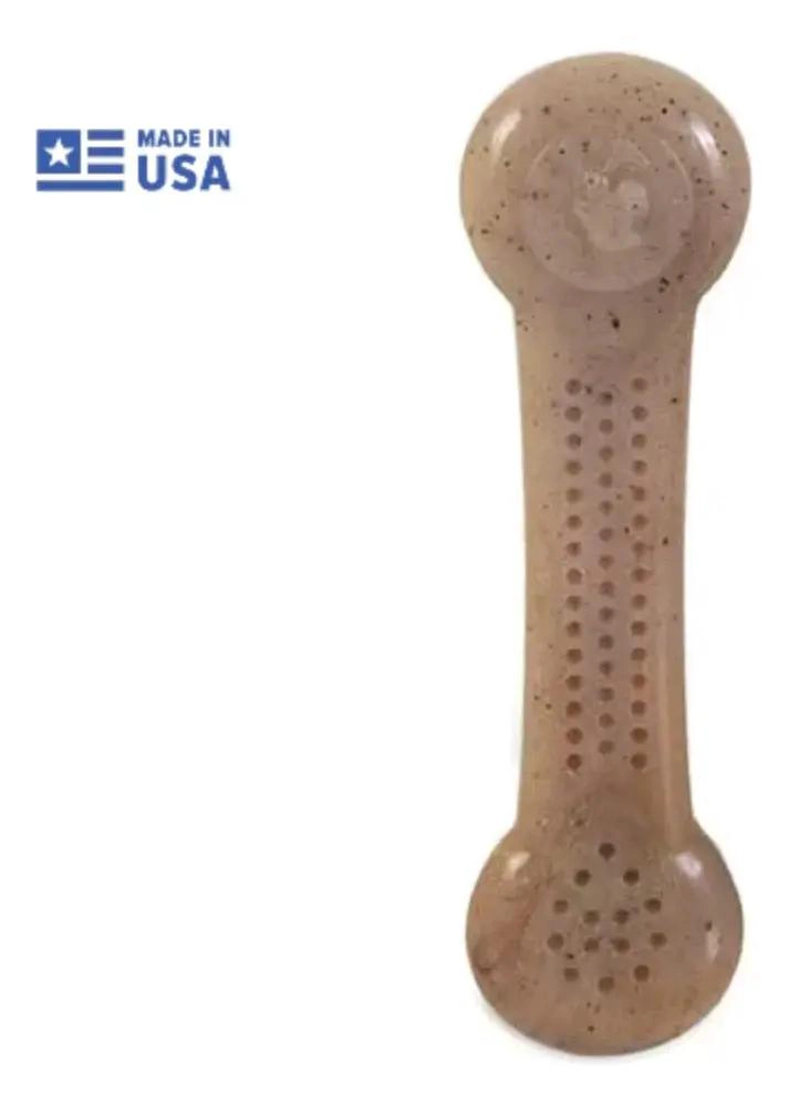 JUGUETE DE NYLON SABOR MANTEQUILLA DE MANI PARA PERROS - 4