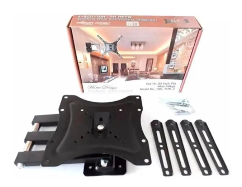 SOPORTE DE TV PARED BRAZO MOVIL PARA PANTALLAS DE 14 A 55 PULGADAS - 3