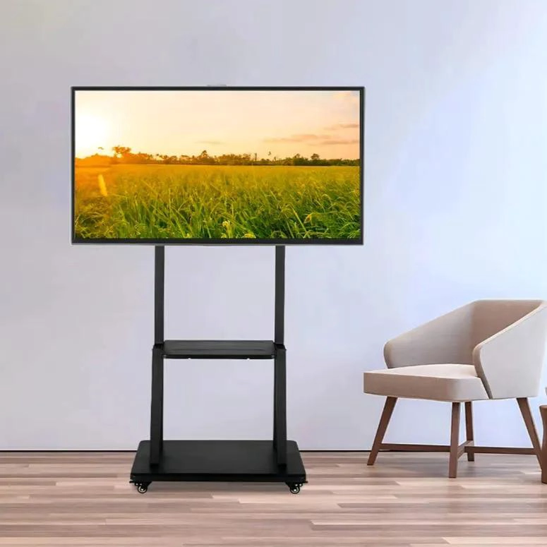 SOPORTE MOVIL PARA TV CON RUEDAS DE 32 A 65 PULGADAS - 9