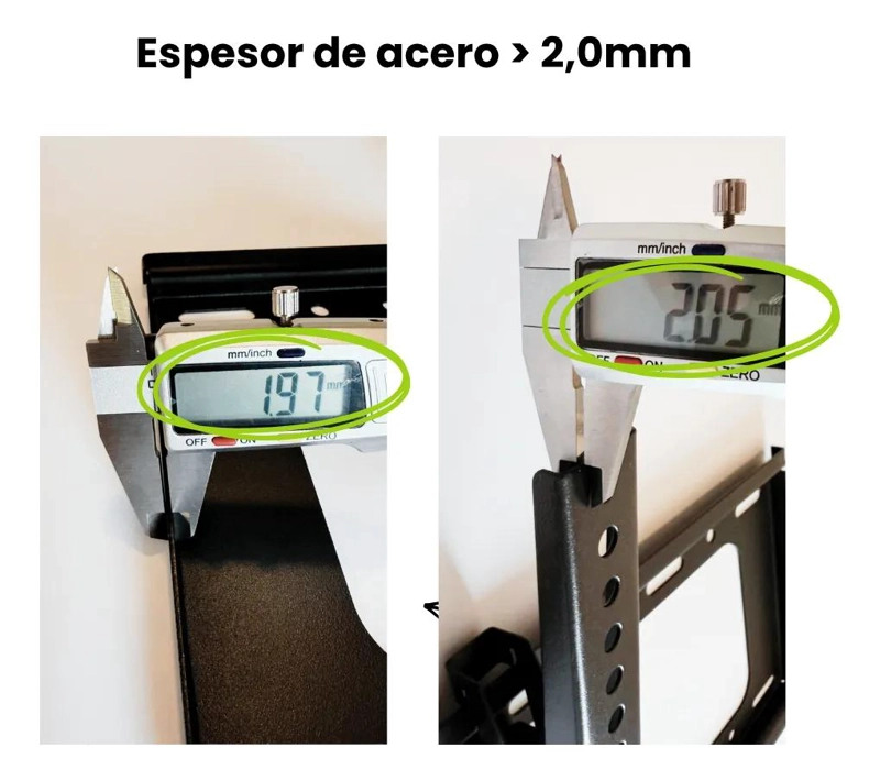 SOPORTE UNIVERSAL REGULABLE PARA TV DE 32 A 80 PULGADAS - 6