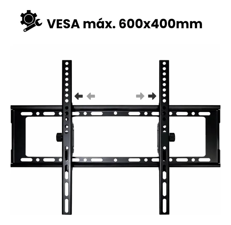 SOPORTE UNIVERSAL REGULABLE PARA TV DE 32 A 80 PULGADAS - 8