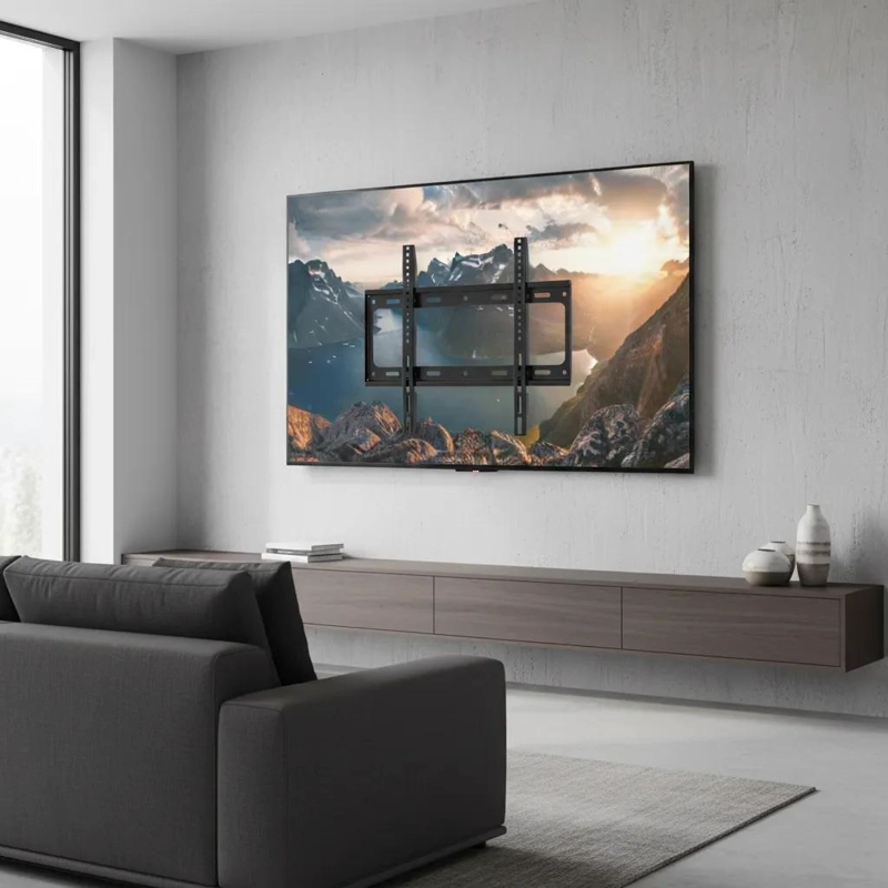 SOPORTE DE PARED FIJO PARA TELEVISORES Y MONITORES DE 26 A 63 PULGADAS - 3