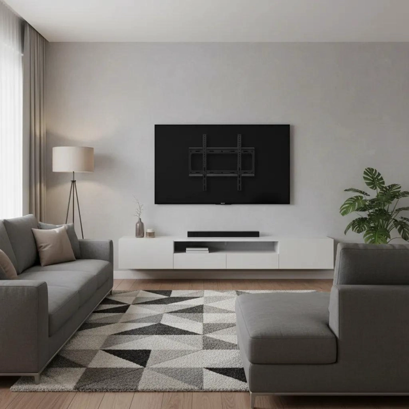 SOPORTE DE PARED FIJO PARA TELEVISORES Y MONITORES DE 26 A 63 PULGADAS - 4