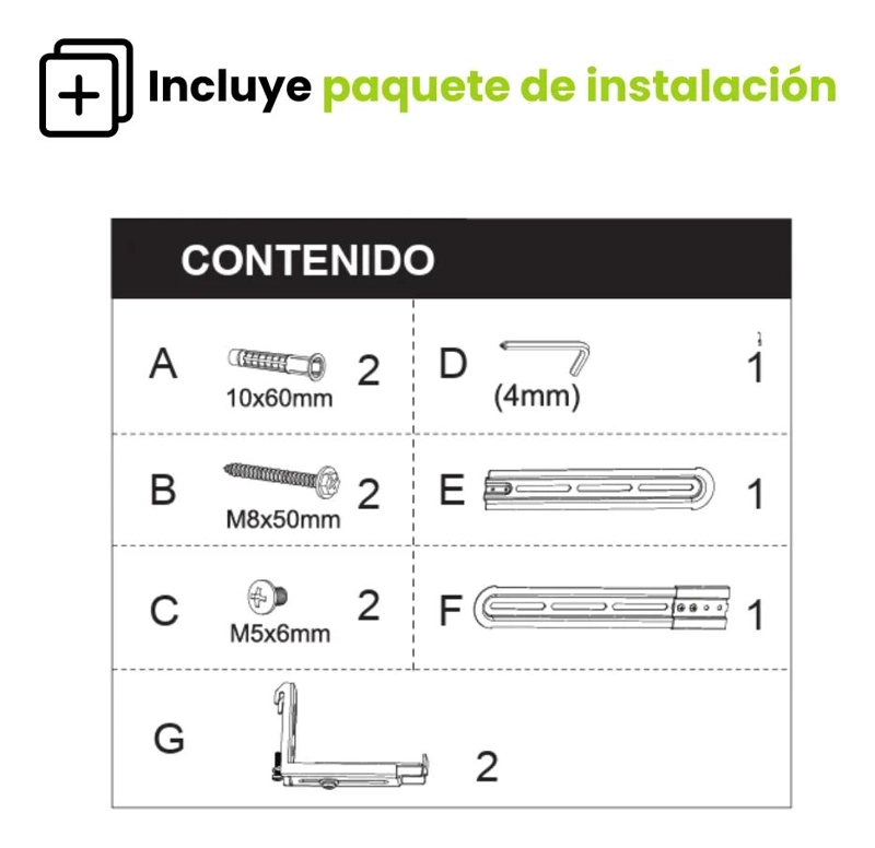 SOPORTE UNIVERSAL AJUSTABLE PARA BARRA DE SONIDO EN TELEVISORES - 4